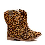 Bota Western Animal Print Infantil Gats