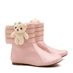 Bota Ursinho Rosa Infantil Gats