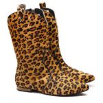 Bota New Western Animal Print Gats 