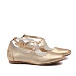 Sapatilha Ouro Light Infantil Feminino Gats