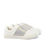 Tênis Sneaker Couro Branco Infantil Gats