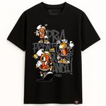 Camiseta BULINHO Graffiti com Café - Preta