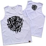 Regata TYPE Graffiti com Café - Branca