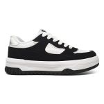 Tênis Casual Elevate Preto e Branco
