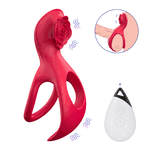 Nolan b - Anel Duplo Com Vibro e Controle Remoto