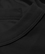 Camiseta Oversized Preta Masculina Gola Alta – Premium e Estruturada