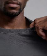 Camiseta Run Fitness Chumbo Masculina 100% Poliamida – Toque Gelado, Leveza Extrema 