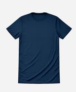 Camiseta Run Fitness Azul Masculina 100% Poliamida – Toque Gelado, Leveza Extrema