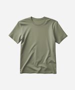 Tech T-shirt Masculina Verde Militar Premium 95% Algodão + 5% Elastano - Conforto, Caimento Perfeito e Alta Durabilidade 