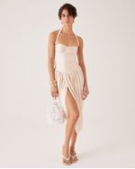 VESTIDO OLIVIA CHAMPAGNE