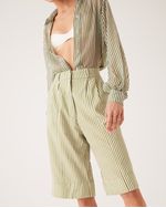 BERMUDA LINHO LIZ VERDE TOSCANA 