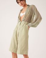 BERMUDA LINHO LIZ VERDE TOSCANA 