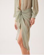 Pareô Luisa Listrada Verde Toscana