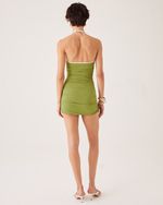 VESTIDO NATALIA VERDE TOSCANA 