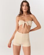 SHORT RETRÔ PEROLA TEXTURIZADO MARCELA 