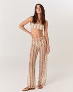 CALÇA TULE ESTAMPADA WAVES YASMIM 