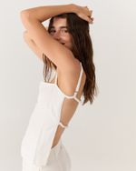 BATA LINHO OFF WHITE NORA 