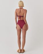 CALCINHA BIQUÍNI HOT PANTS VERMELHO DESEJO MARIANA