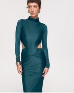VESTIDO PAMELA AZUL AQUAMARINE 