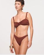 TOP BIQUINI LARI MARROM CAPPUCCINO 