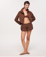 CASACO BOMBER AMELIE MARROM CAPPUCCINO 
