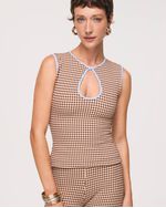 BLUSA HELOISA PIED DE POULE NK