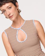 BLUSA HELOISA PIED DE POULE NK