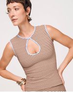BLUSA HELOISA PIED DE POULE NK