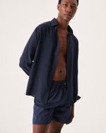 CAMISA AZUL NOITE MASCULINO BIA 