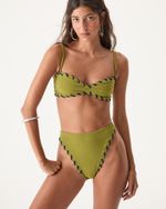 TOP BIQUINI VERDE MATCHA HELENA 