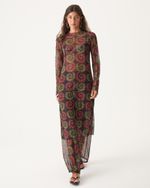 VESTIDO TULE ESTAMPADO CONCHAS GI 