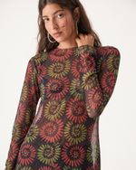 VESTIDO TULE ESTAMPADO CONCHAS GI 