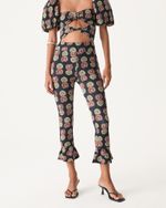 CALÇA CORSARIO ESTAMPADO CONCHAS JOANNE