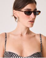 Óculos De Sol Olive Tortoise