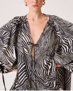 Bata Mira Animal Print Zebra