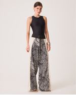 Calça Maria Animal Print Zebra