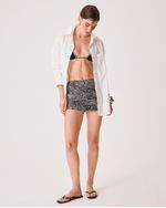 Saia Biquini Laura Animal Print Zebra