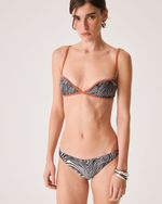 Calcinha Biquini Anne Animal Print Zebra