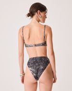 Calcinha Biquini Hot Pants Charlotte Animal Print Zebra