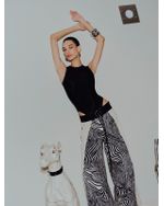 Calça Maria Animal Print Zebra