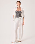 Maiô Celina Vies Cobre Animal Print Zebra