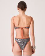 Maiô Celina Vies Cobre Animal Print Zebra