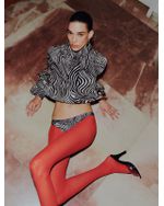 Casaco Bomber Amelie Animal Print Zebra