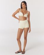 SHORT RETRÔ MANTEIGA MARCELA NK