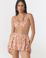 SAIA BIQUÍNI BALONÊ ESTAMPADA PAISLEY NK