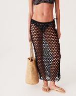 SAIA MACRAME PRETA EVA