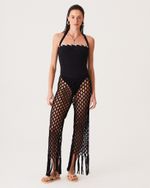 CALÇA MACRAME PRETA PAOLA
