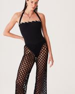 CALÇA MACRAME PRETA PAOLA