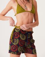 Short com Estampa de Conchas Unissex