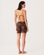 Short com Estampa de Conchas Unissex
